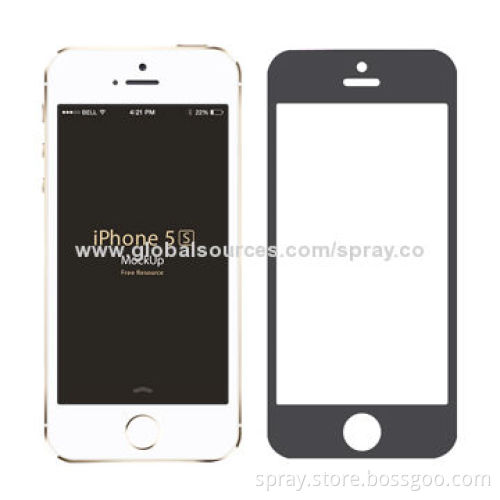 Real Colorful Tempered-glass Film Screen Protector for iPhone 5/5S/5C, Ultra-sensitive